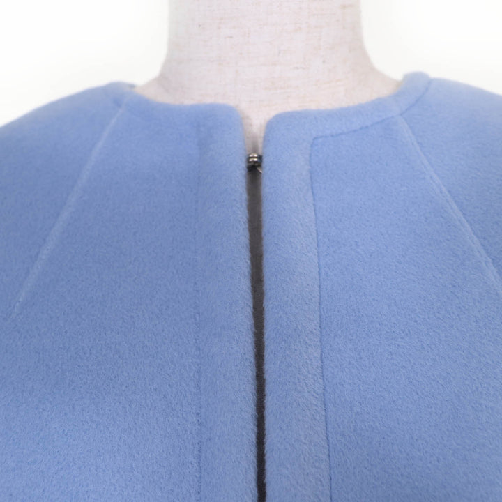 Excellent TAGLIATORE coat No color Light blue Angola Women 40 TESSA