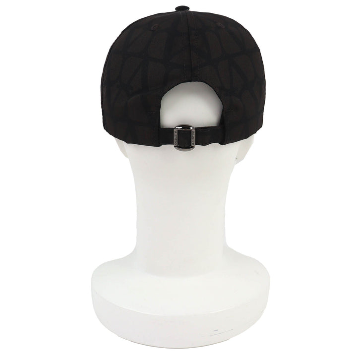 Pristine Valentino Garavani V Logo Signature Hat Baseball Cap silk 2Y0HDA10STB