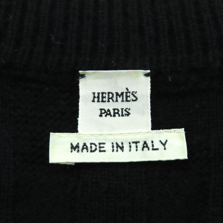 Excellent HERMES one piece black wool Women 36