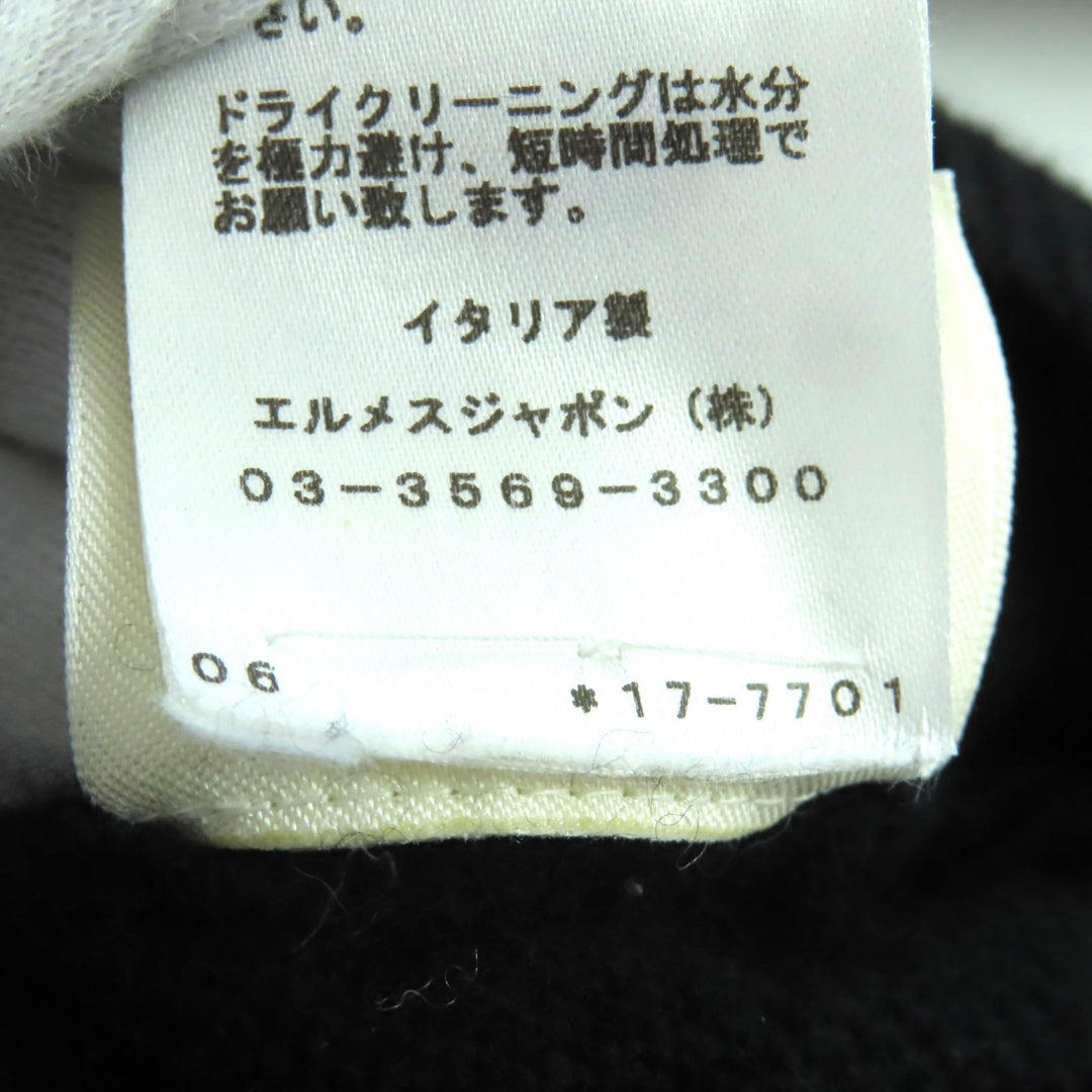 Excellent HERMES one piece black wool Women 36