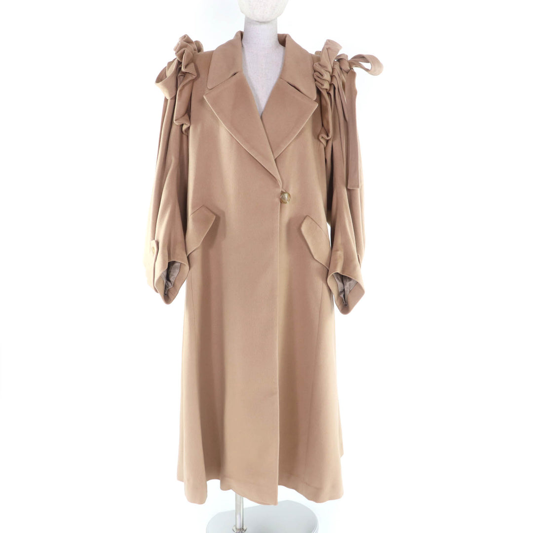 Pristine HAENGNAE coat AMAGO COAT Camel cashmere Women F