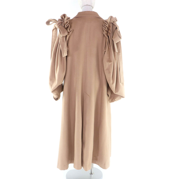 Pristine HAENGNAE coat AMAGO COAT Camel cashmere Women F