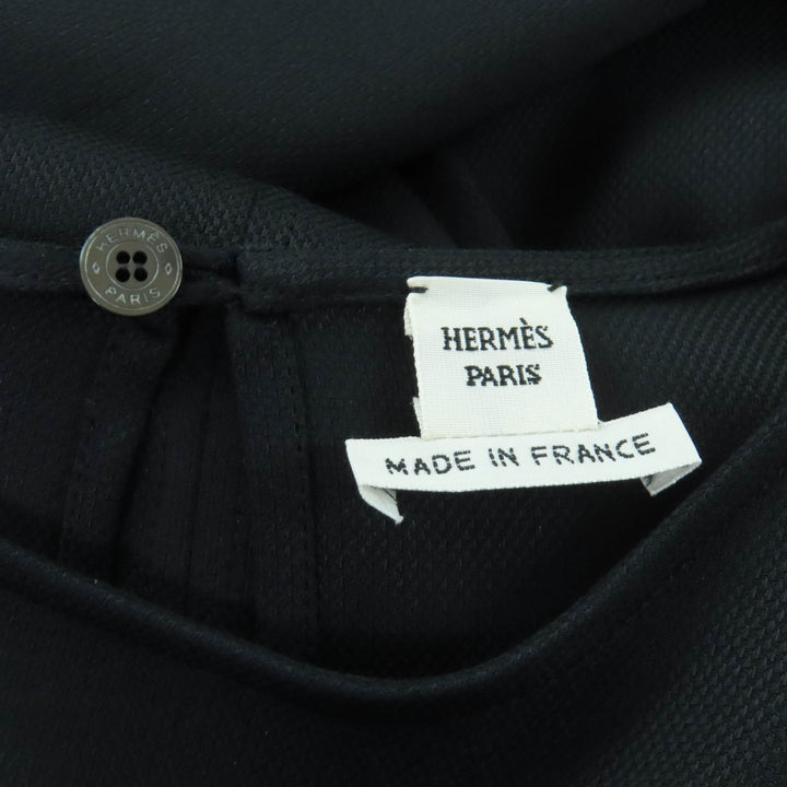 Excellent HERMES one piece black Rayon Women 36