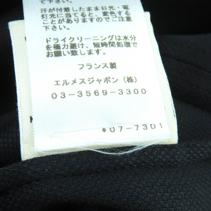 Excellent HERMES one piece black Rayon Women 36