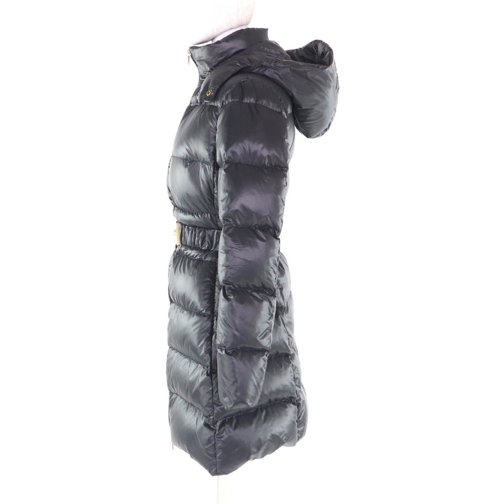 Excellent VERSACE down coat black polyester Women 36 1007656