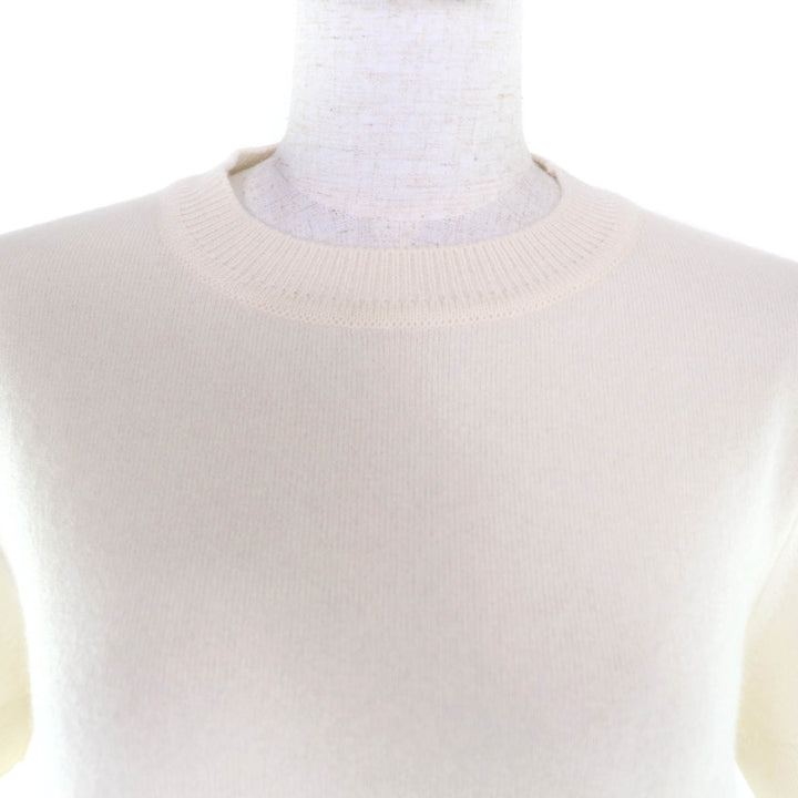 Pristine HERMES knit white cashmere Women 40 2E26358D1