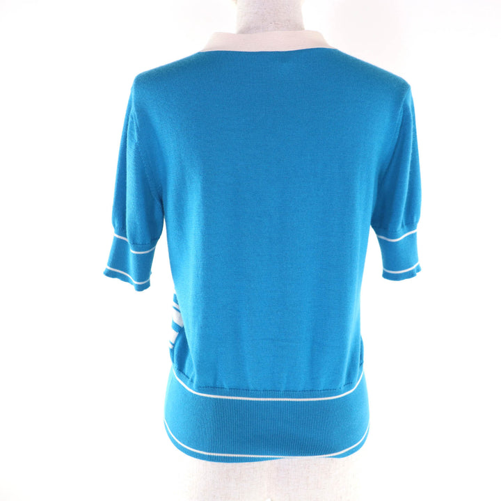Excellent HERMES cardigan blue cashmere Women 38