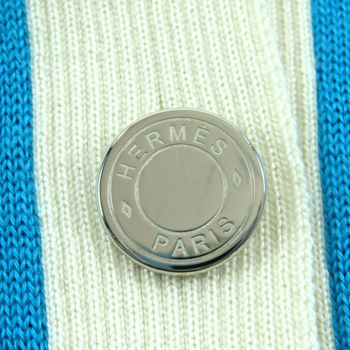 Excellent HERMES cardigan blue cashmere Women 38