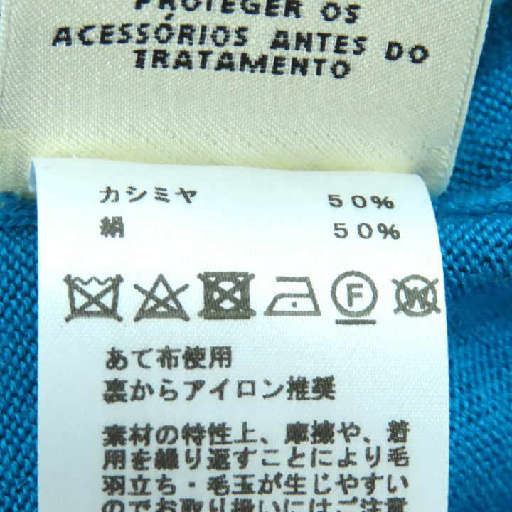 Excellent HERMES cardigan blue cashmere Women 38
