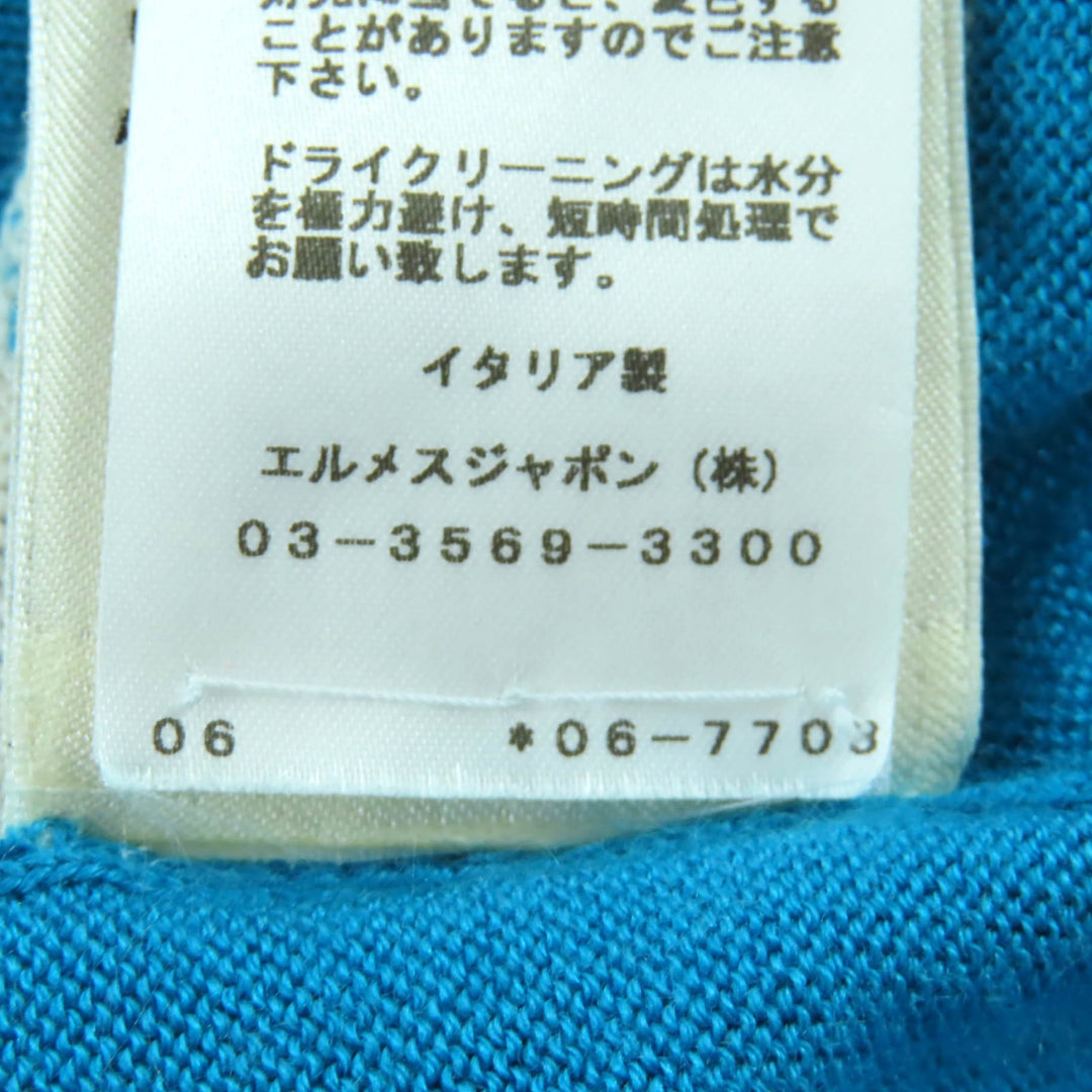 Excellent HERMES cardigan blue cashmere Women 38
