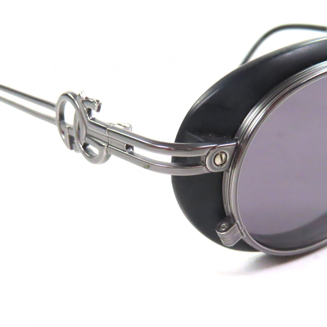 Great JEAN-PAUL GAULTIER sunglasses pilot black mens