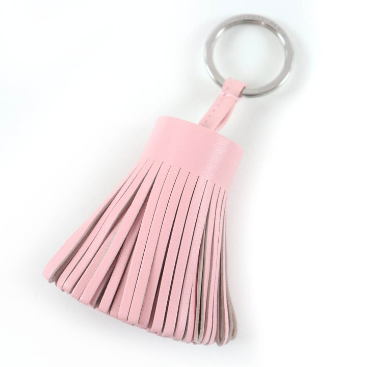 Excellent HERMES Bag charm Carmen Key ring pink Anyo Miro Women