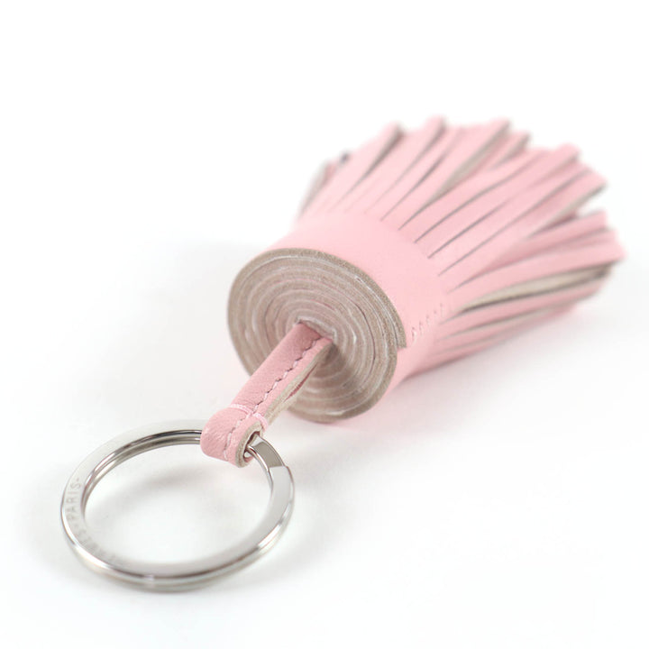 Excellent HERMES Bag charm Carmen Key ring pink Anyo Miro Women