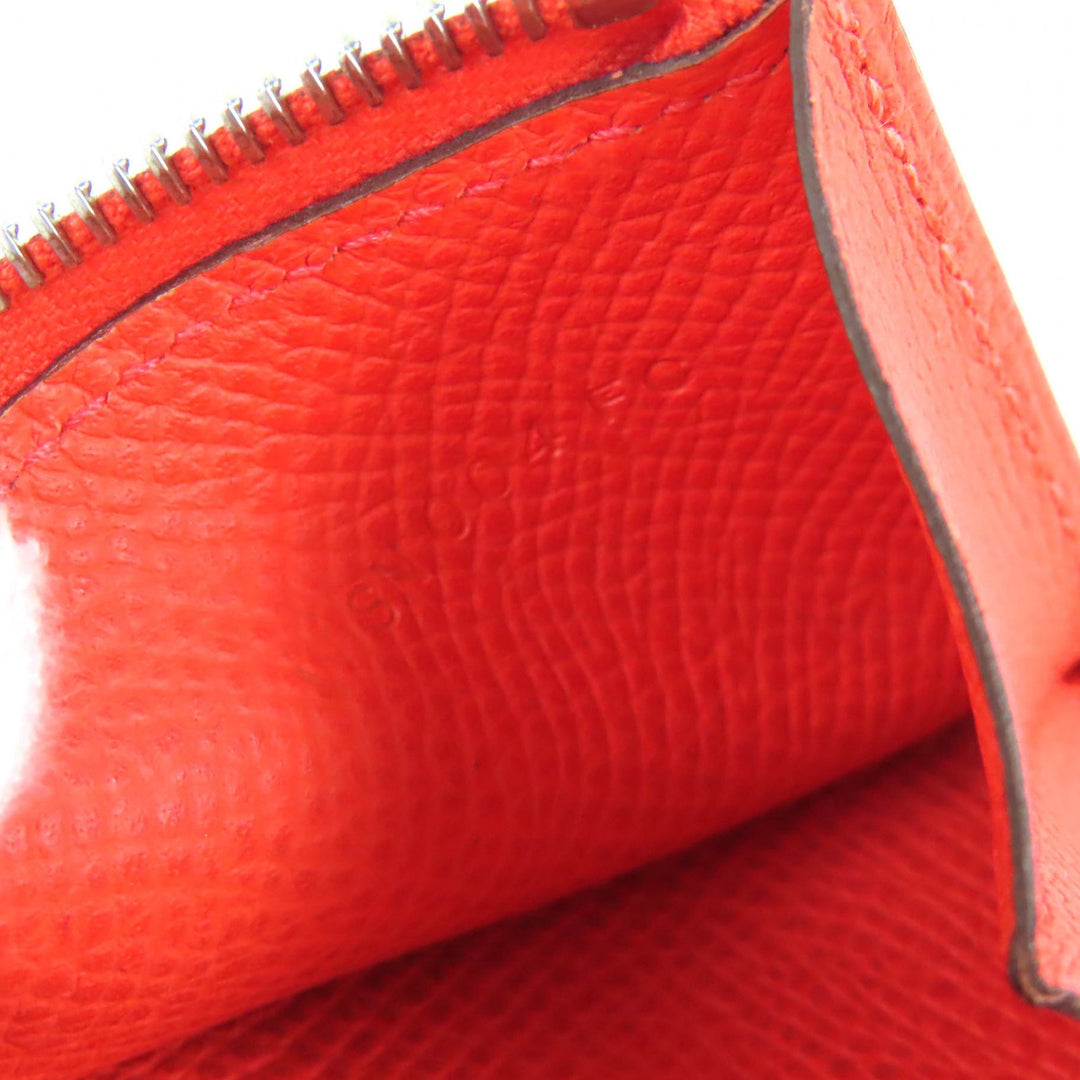 Great HERMES Bifold Wallet New H Passant Compactwallet Epsom Leather H085779CKG0