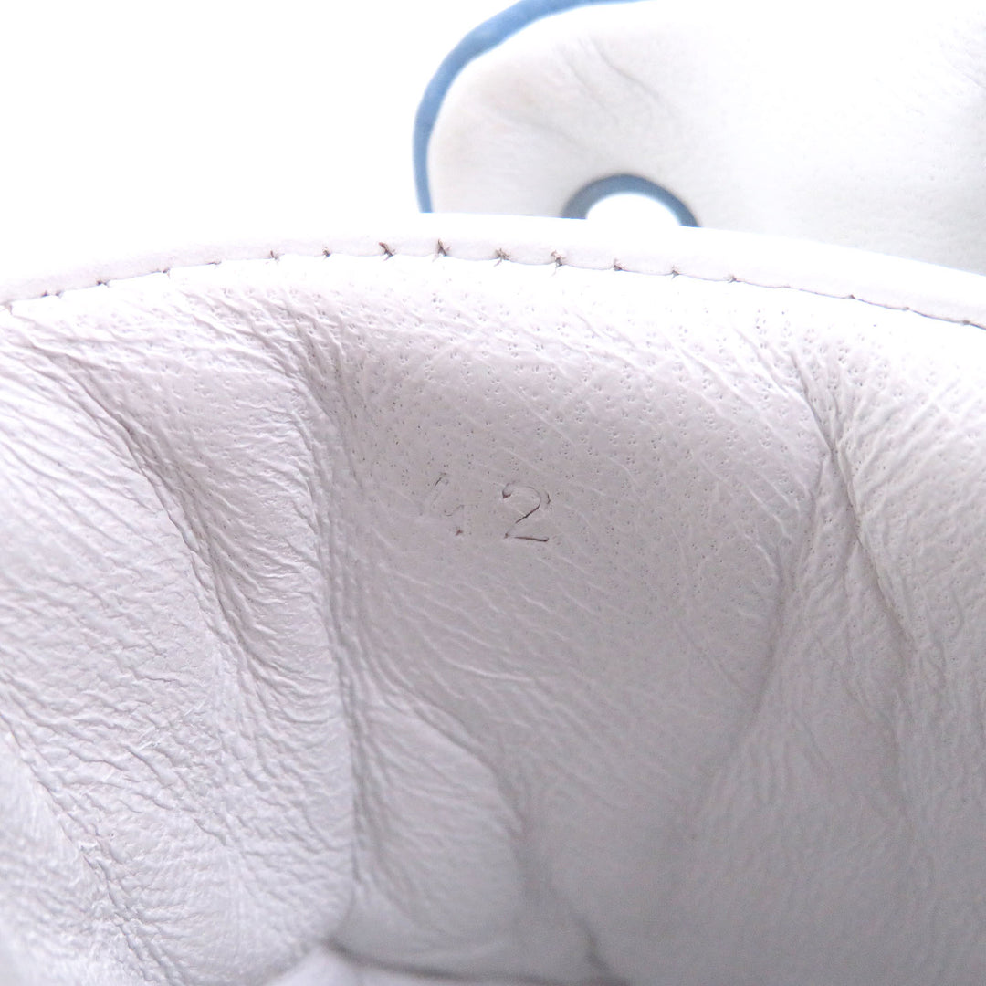 Great HERMES High cut sneakers inject Serie motif H logo Light blue