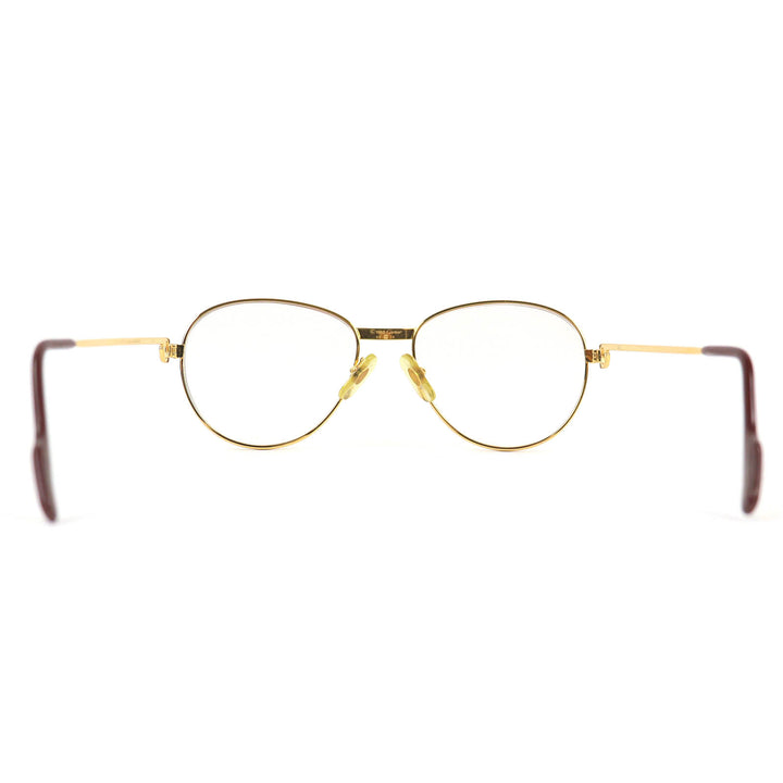 Great Cartier Glasses Trinity 2P Blue Gemstone gold mens