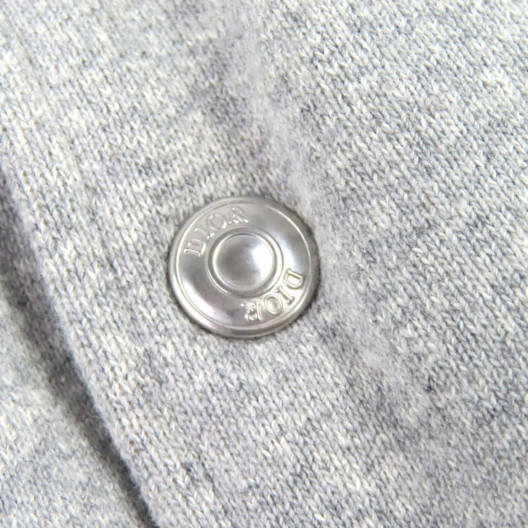 Discounted Pristine DIOR Lily of the Valley Varsity Embroidered Stadium Jacket 493J434A0878