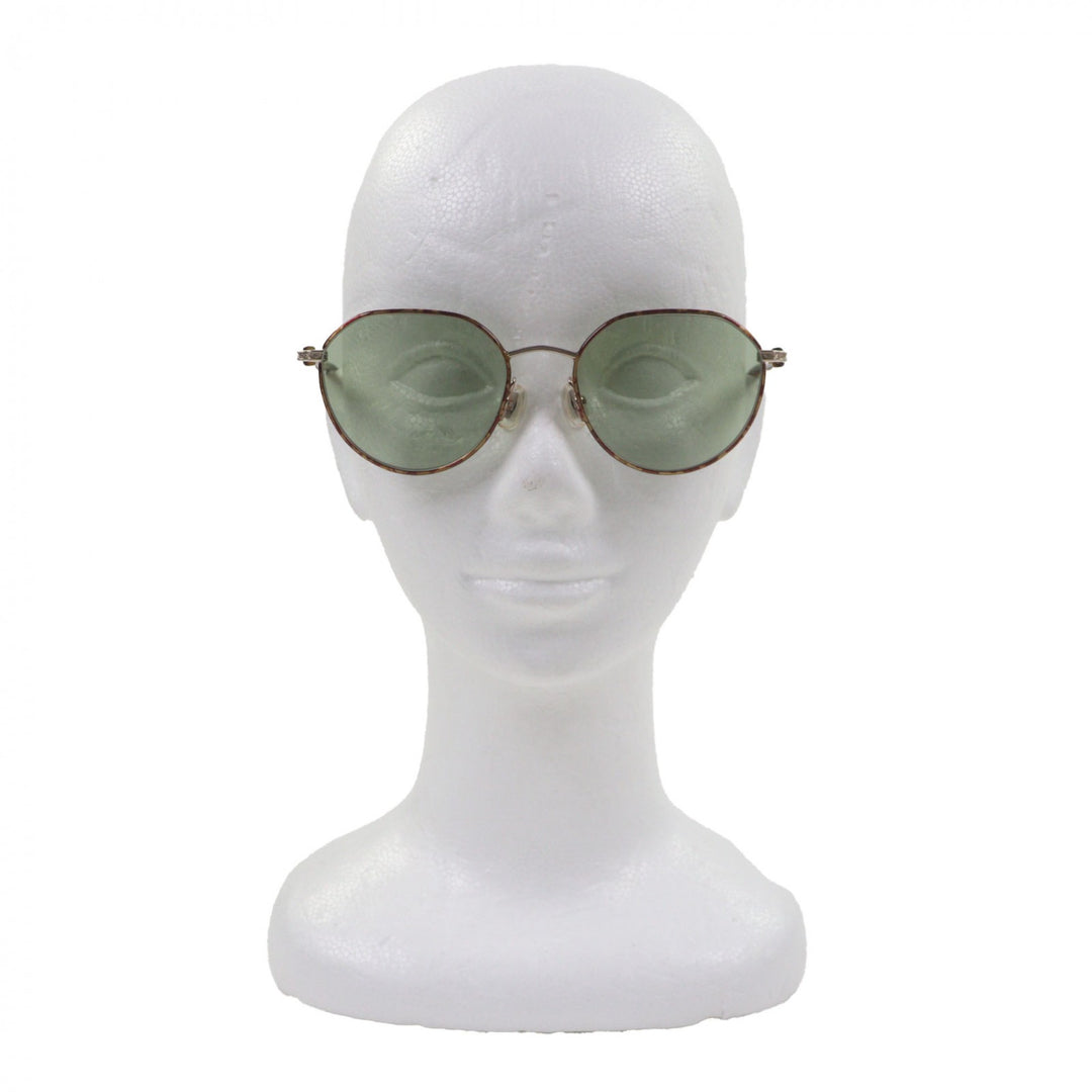 Excellent 金子眼鏡 sunglasses Clear brown Titanium mens KOS-32
