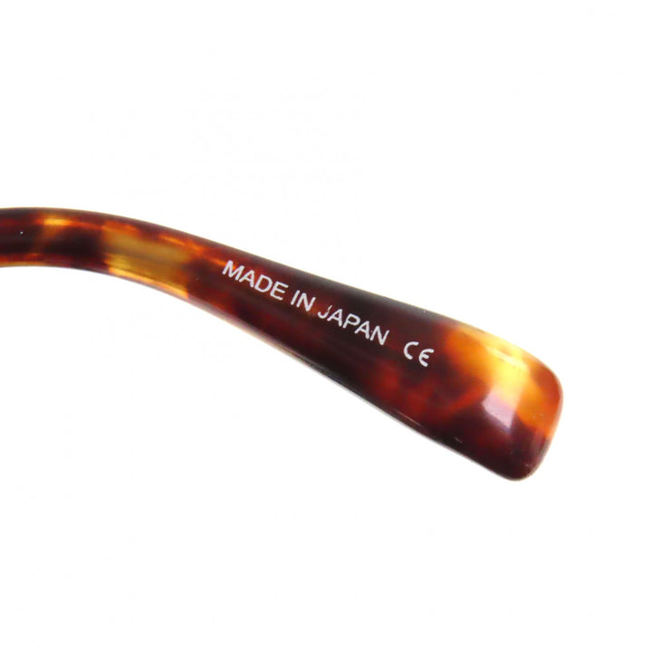 Excellent 金子眼鏡 sunglasses Clear brown Titanium mens KOS-32