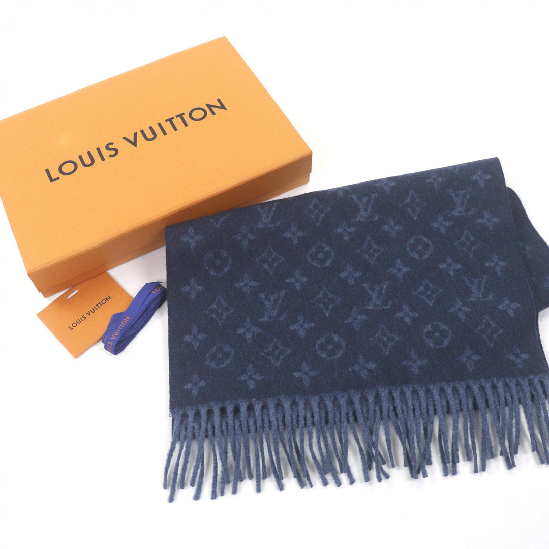 Excellent LOUIS VUITTON Scarf Monogram Gradient Scarf