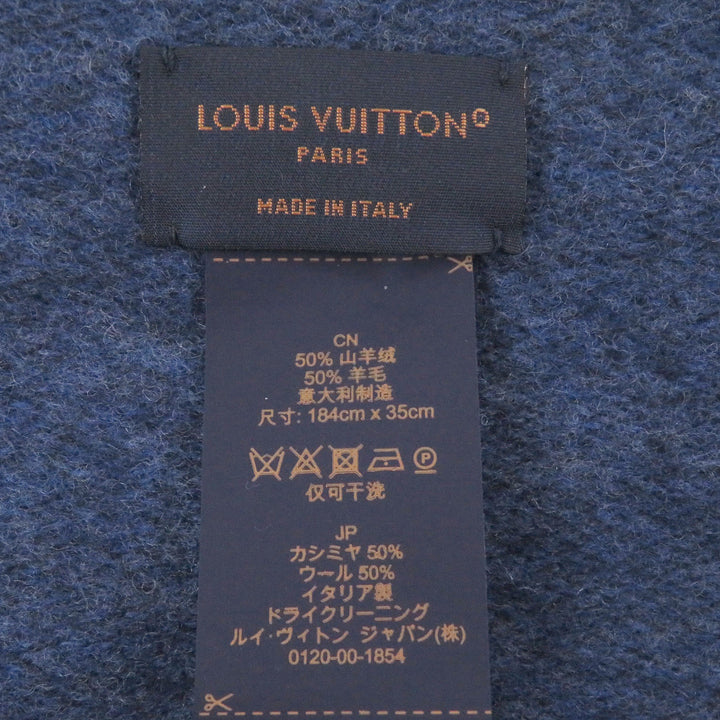 Excellent LOUIS VUITTON Scarf Monogram Gradient Scarf