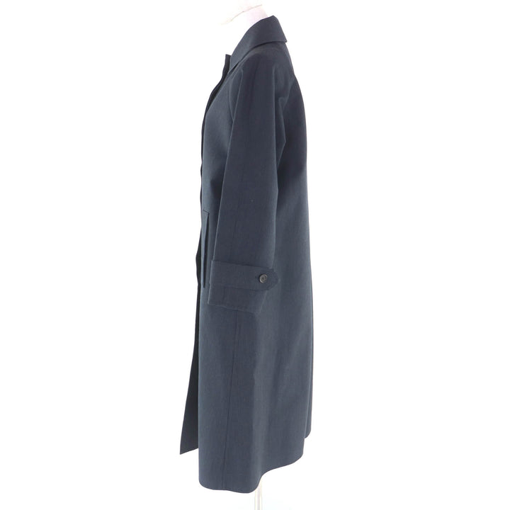 Excellent Salvatore Ferragamo coat Navy wool Women 38