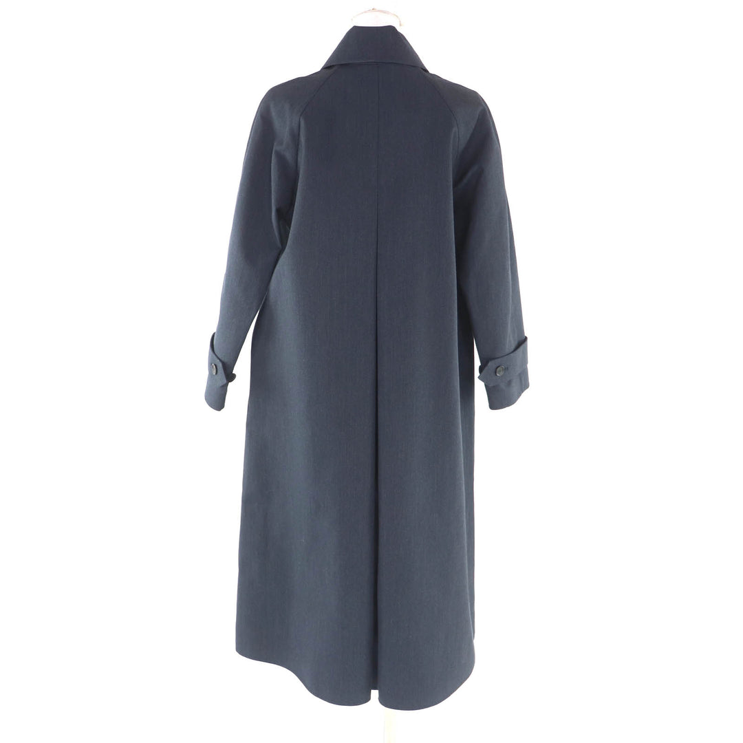 Excellent Salvatore Ferragamo coat Navy wool Women 38