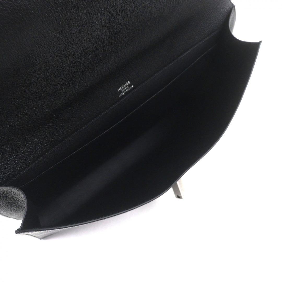 Pristine HERMES Briefcase Sac Adepeche Lite 1-37 black Shave mens