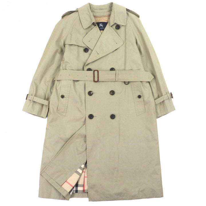 Very Good BURBERRY LONDON trench coat jewel beetles cotton mens