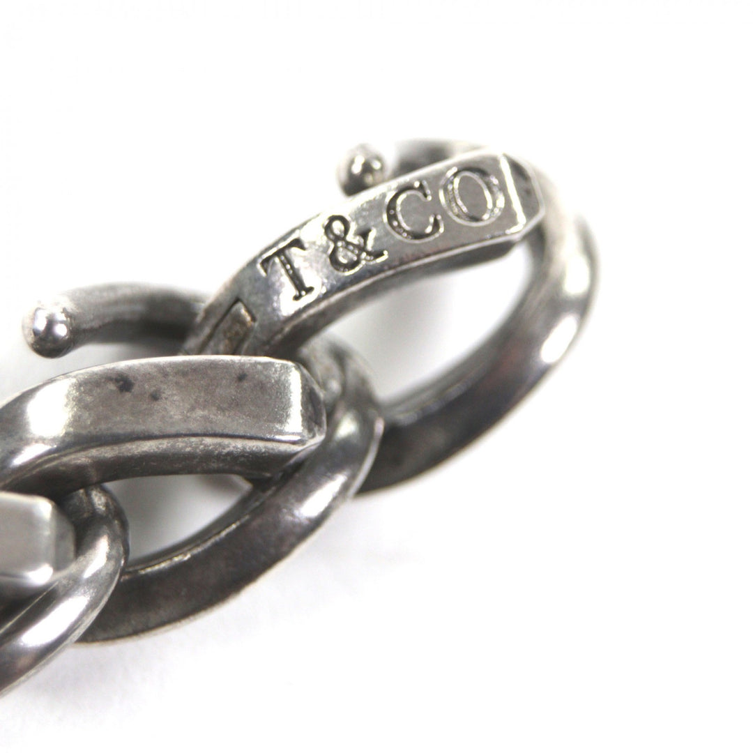 Excellent TIFFANY&Co. bracelet Forge Large Link Silver 925 mens