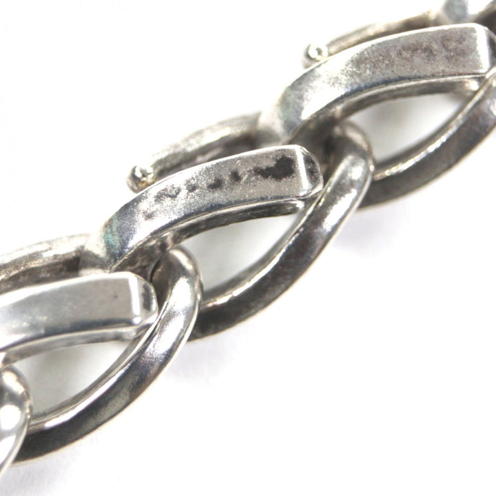 Excellent TIFFANY&Co. bracelet Forge Large Link Silver 925 mens