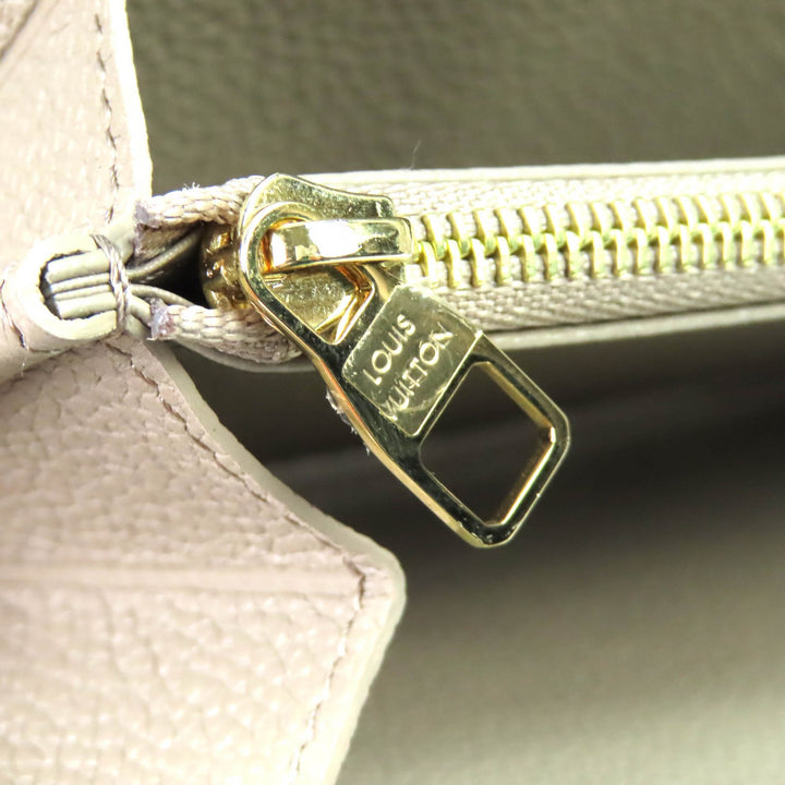 Pristine LOUIS VUITTON Purse Zippy wallet Zip Around Monogram Ann Platt M69034
