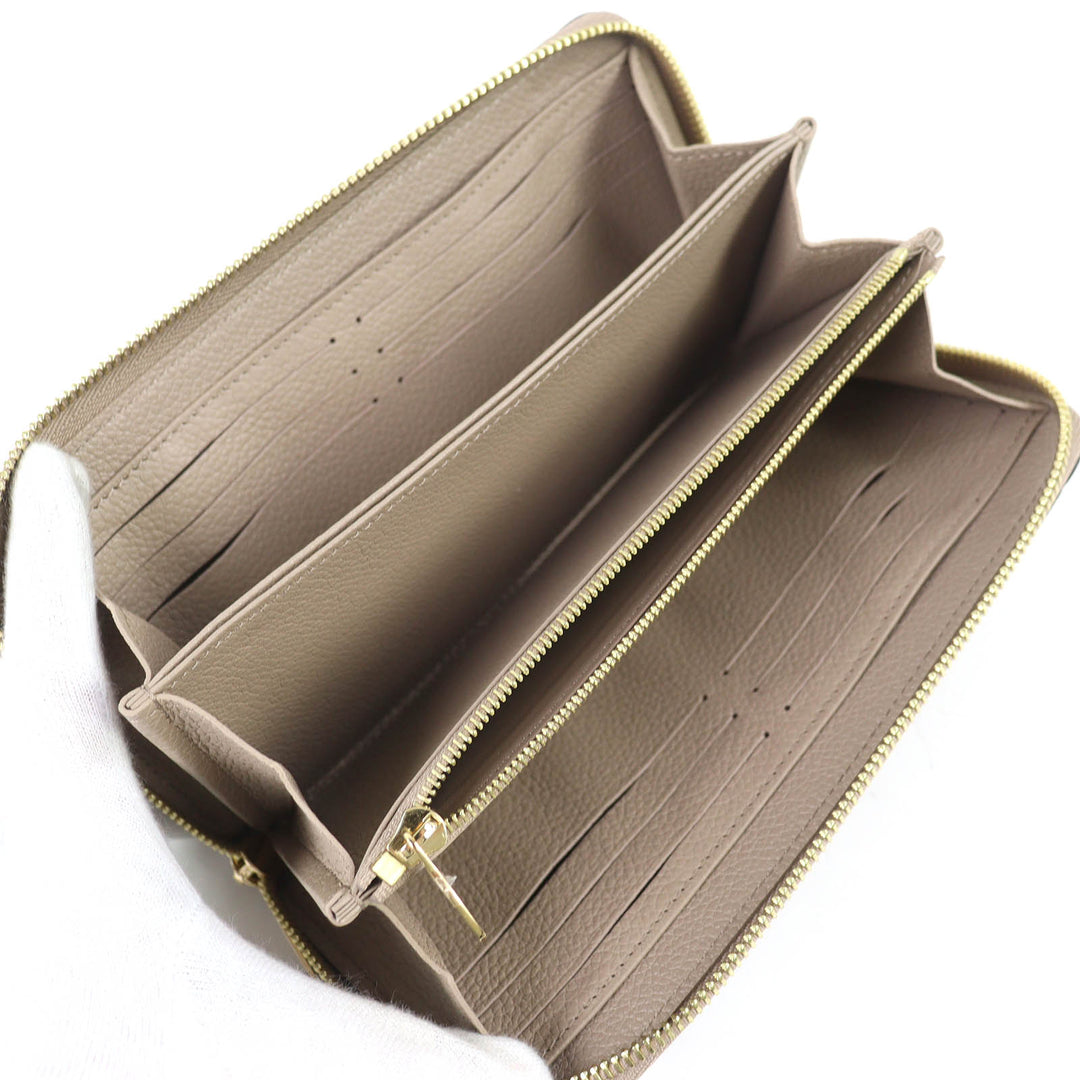 Pristine LOUIS VUITTON Purse Zippy wallet Zip Around Monogram Ann Platt M69034