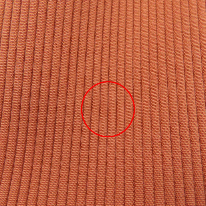 Excellent HERMES one piece Leather sleeveless top Orange series 36 2E0527D6