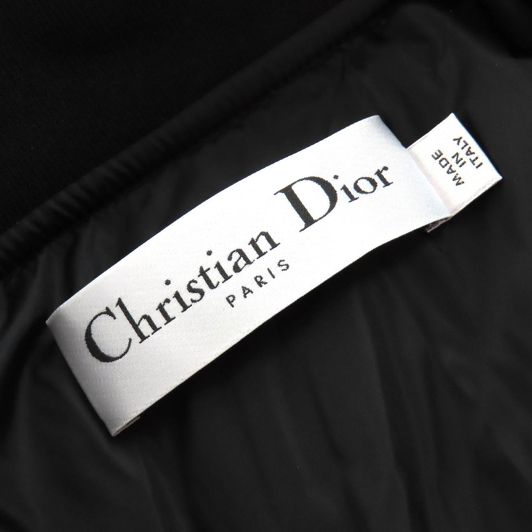 Discounted Great Christian Dior Plan de Paris all-overprint padded cropped bomber jacket 38