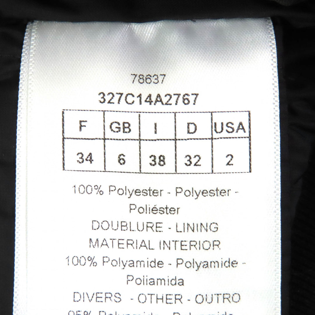 Discounted Great Christian Dior Plan de Paris all-overprint padded cropped bomber jacket 38