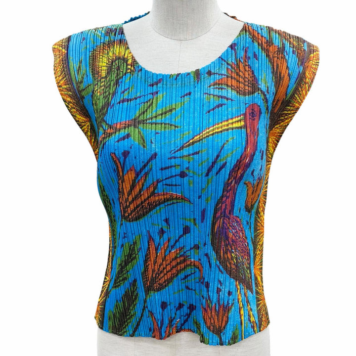 Excellent PLEATS PLEASE T-shirt Multi polyester Women 3 PP14JK241