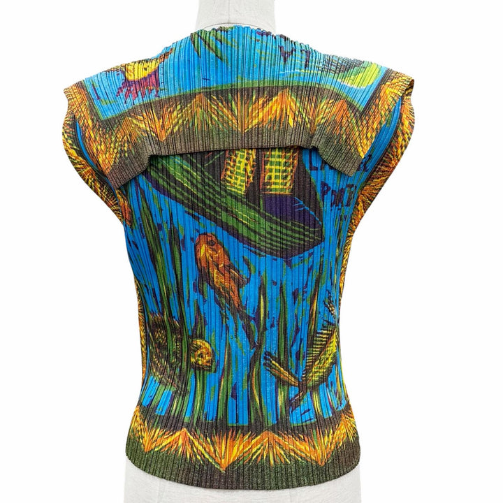 Excellent PLEATS PLEASE T-shirt Multi polyester Women 3 PP14JK241
