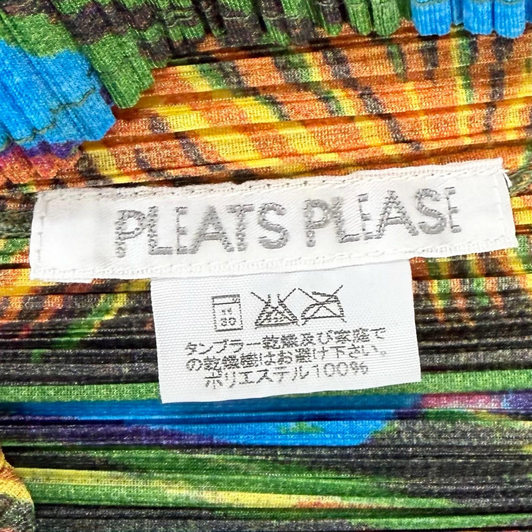 Excellent PLEATS PLEASE T-shirt Multi polyester Women 3 PP14JK241