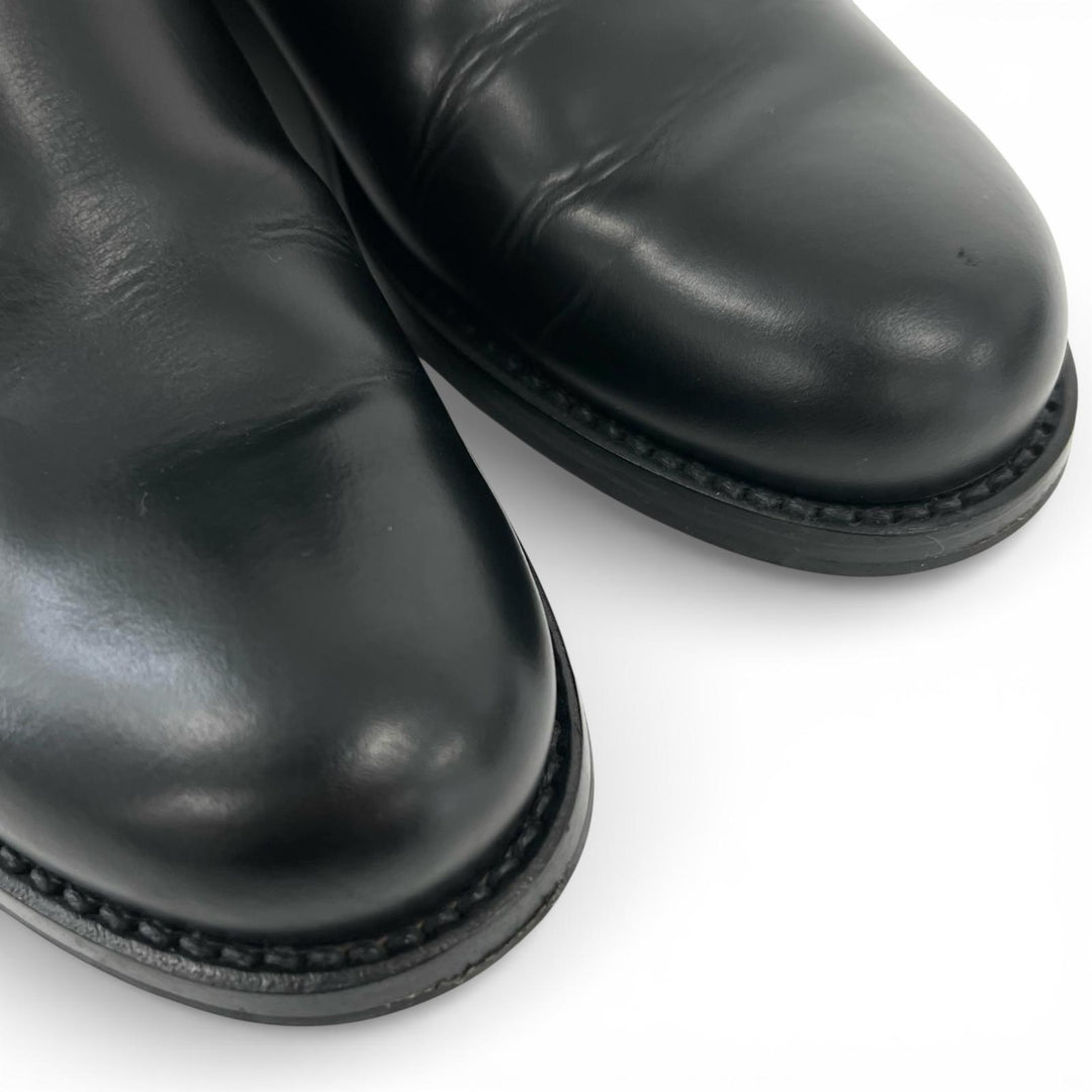 Great CHURCH'S boots LAUREN Belt Metal black leather Women 37