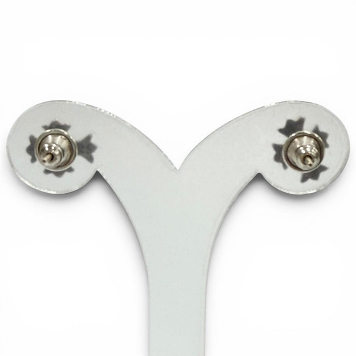 Great CHROME HEARTS Pierce No.2 CH CRS FAT CH Cross Fat Stud Set of 2 Silver 925