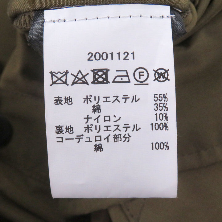 Excellent Barbour Coverall BEDALE SL PEACHED Non-oiled jacket khaki
