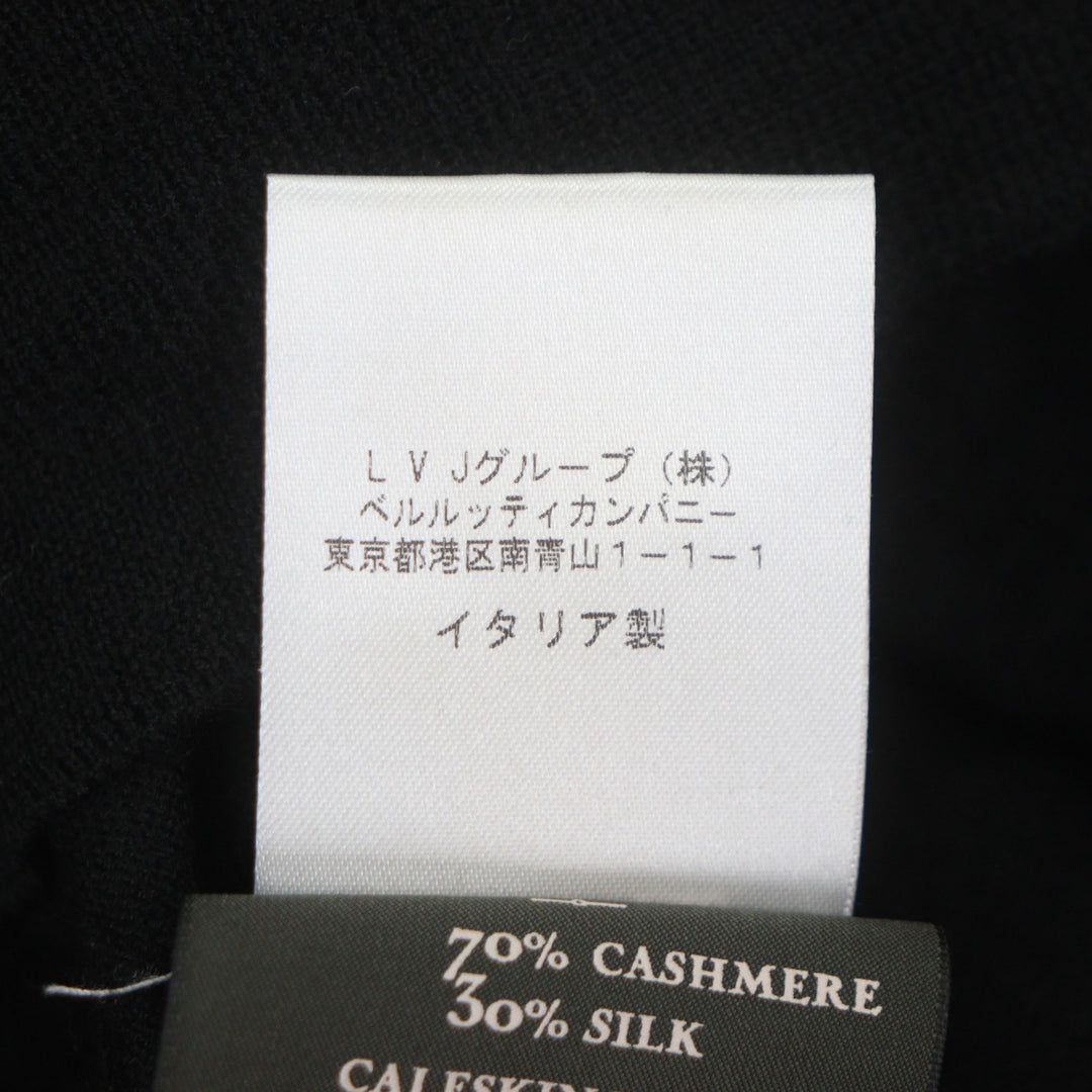 Great Berluti sweater black cashmere mens A46