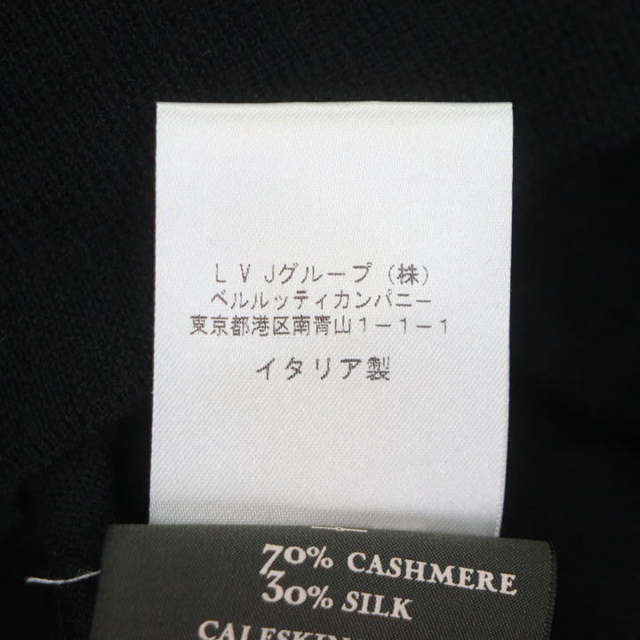 Great Berluti sweater black cashmere mens A46