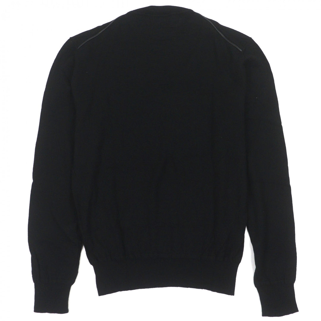 Great Berluti sweater black cashmere mens A46