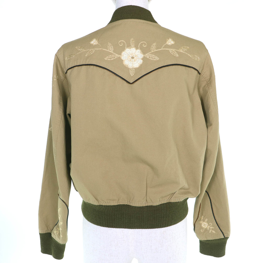 Excellent RRL Jacket Logo Button Embroidery Western beige cotton 3 0200018023