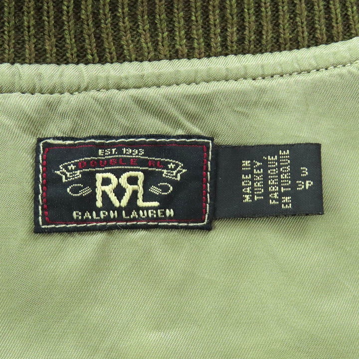 Excellent RRL Jacket Logo Button Embroidery Western beige cotton 3 0200018023