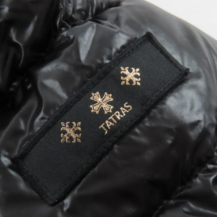 Excellent TATRAS down coat BABILA Logo patch Hooded black Women LTAT23A4693-D