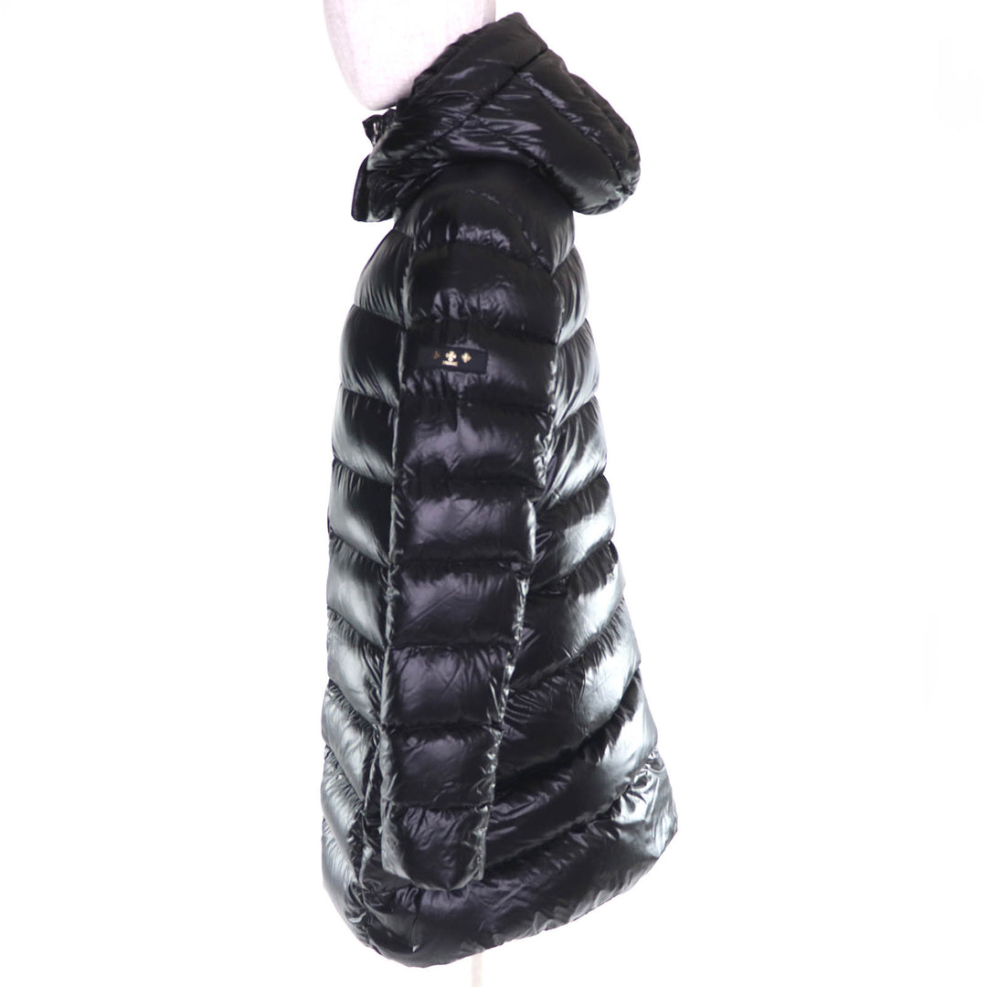 Excellent TATRAS down coat BABILA Logo patch Hooded black Women LTAT23A4693-D