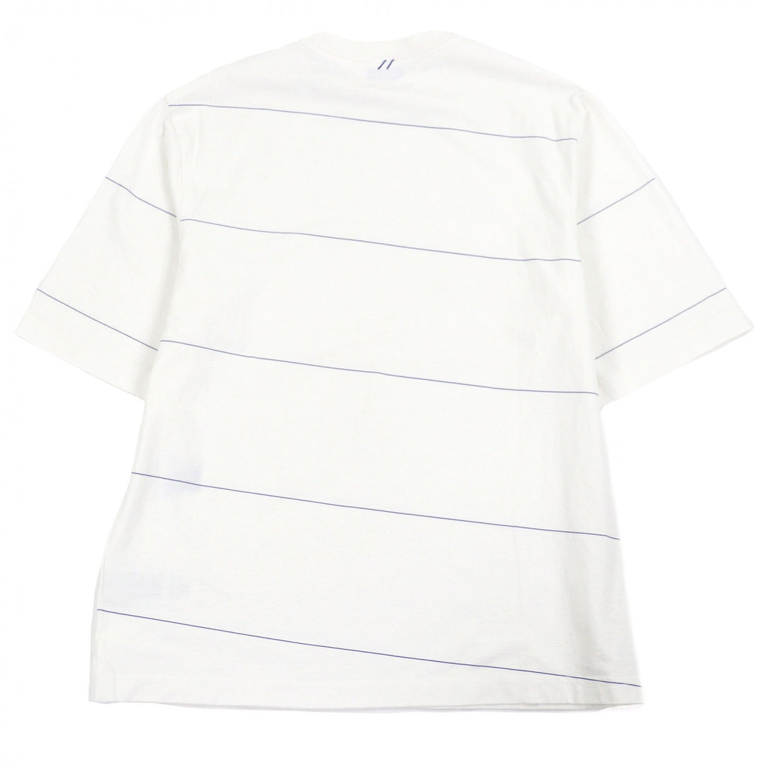 Excellent BURBERRY Short sleeve T-shirt Logo embroidery white